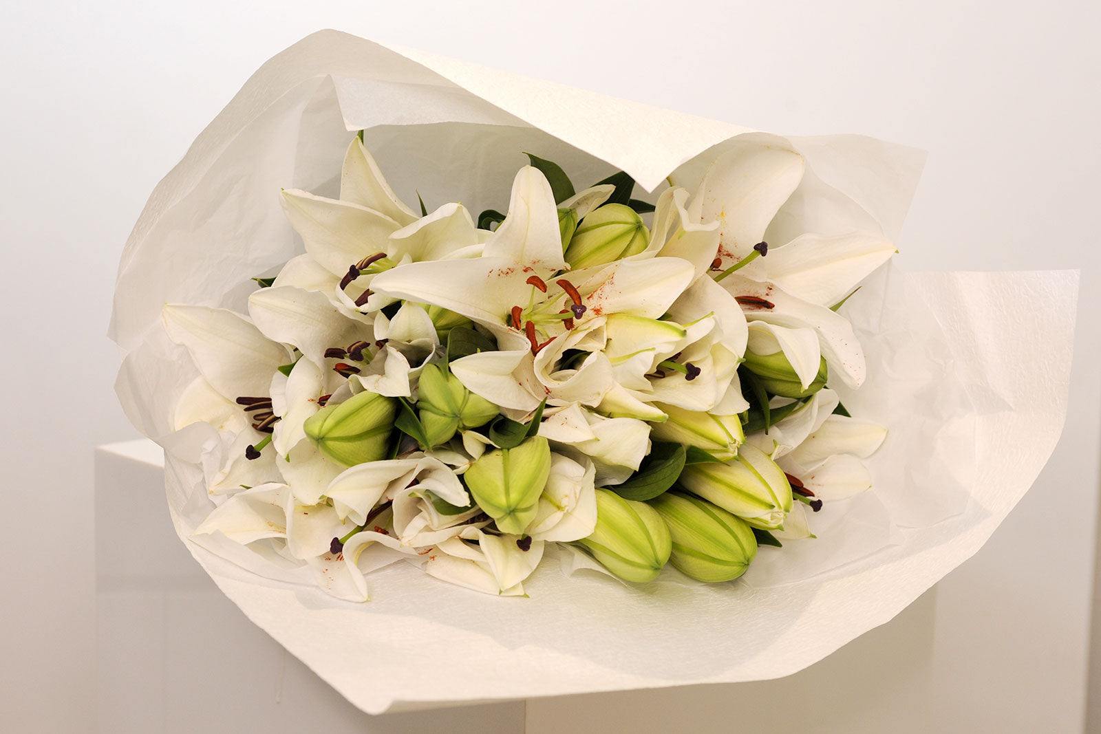 Bunch of Lilies - White