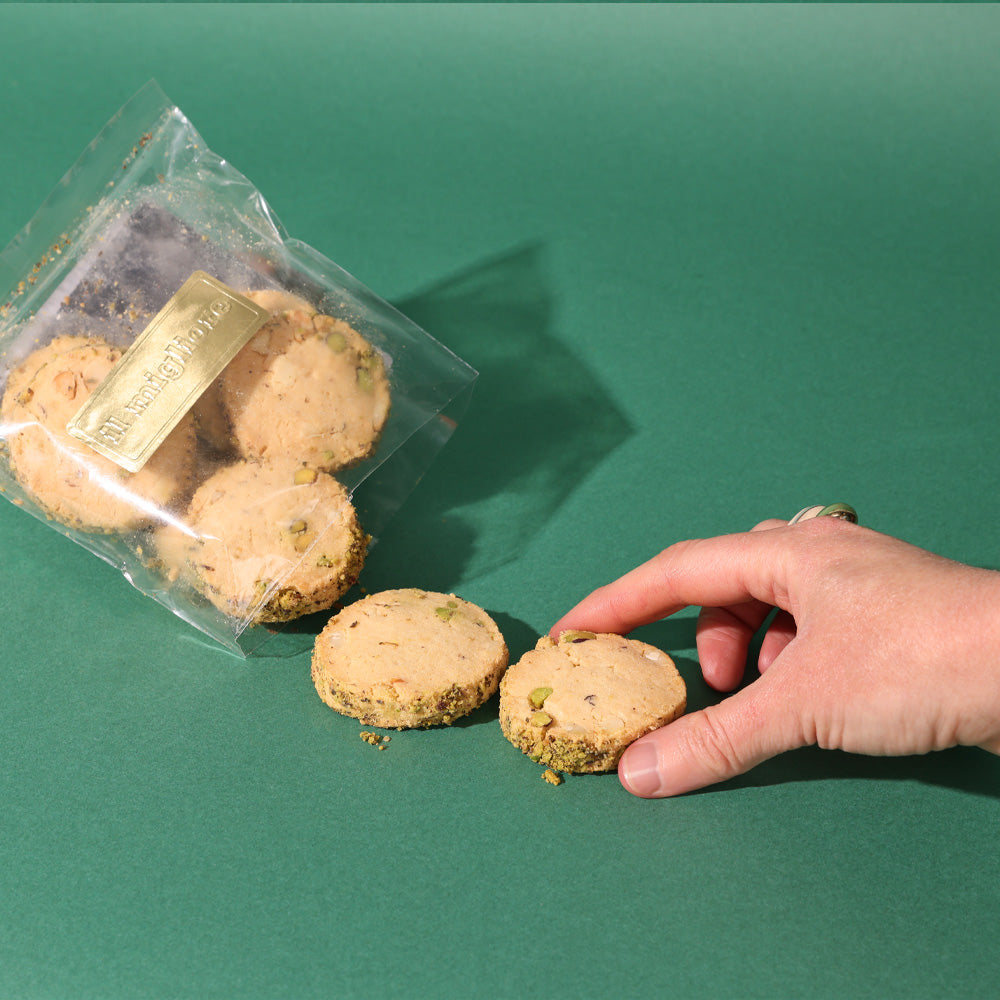 il Migliore - Macadamia & Pistachio Shortbread with Lemon Myrtle