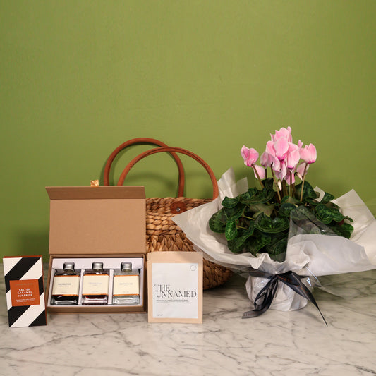 The Cheers, Chocolate and Chill Flower Bundle