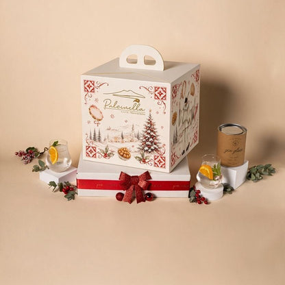 Denver and Liely - Gin Glass and Panettone