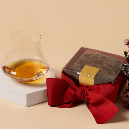 Denver and Liely - Whisky Glass and Fruit Cake