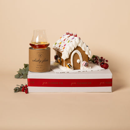 Denver and Liely - Whisky Glass and Gingerbread House