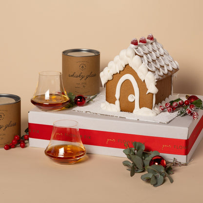 Denver and Liely - Whisky Glass and Gingerbread House