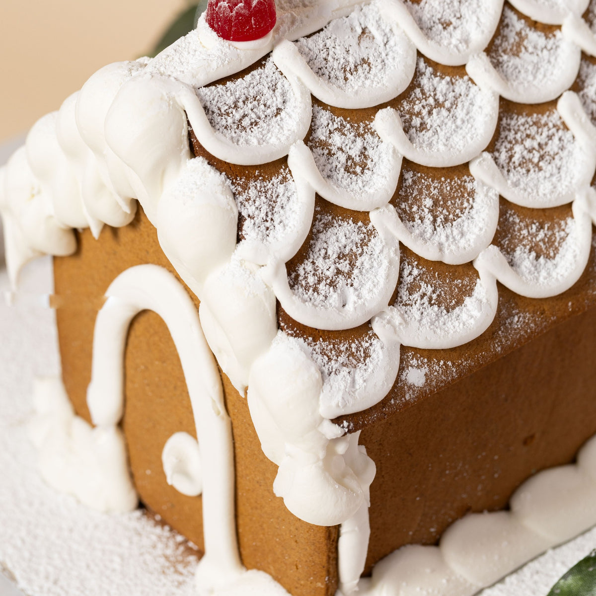 Denver and Liely - Wine Glass and Gingerbread House