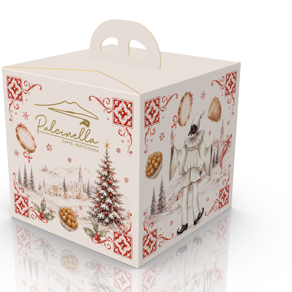 Denver and Liely - Gin Glass and Panettone