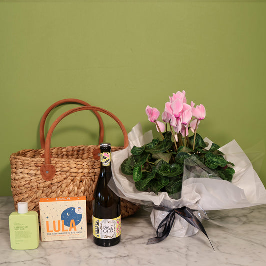 The Sleep, Sip and Glow Flower Bundle
