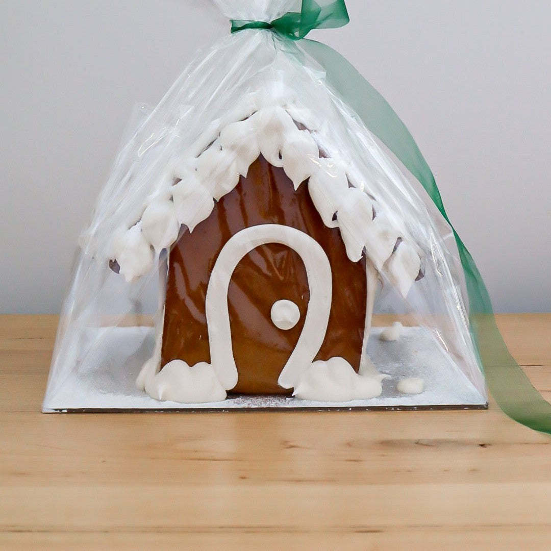 Snow White Gingerbread House - Classic White
