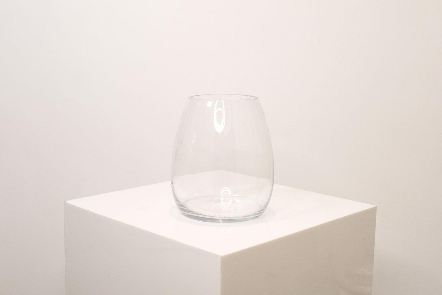 Glass Belly Vase